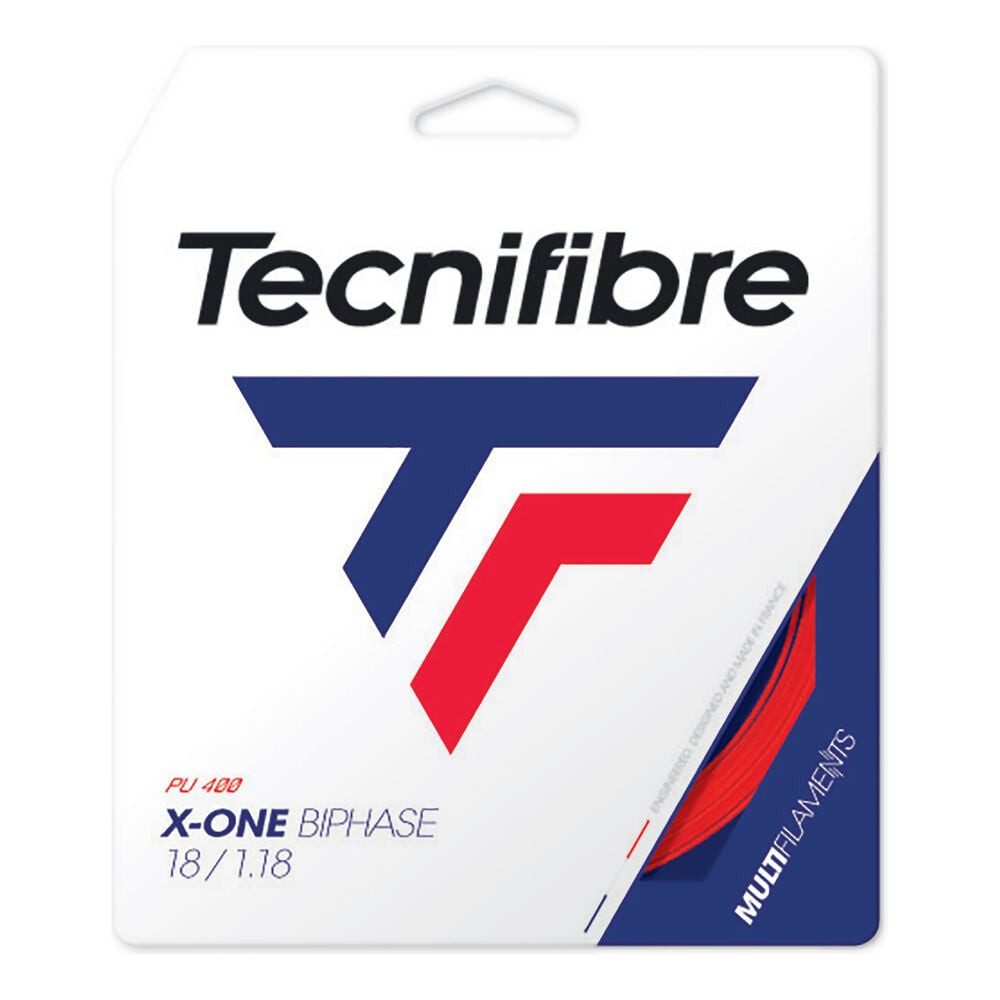 Tennissaite X-One Biphase 12m rot