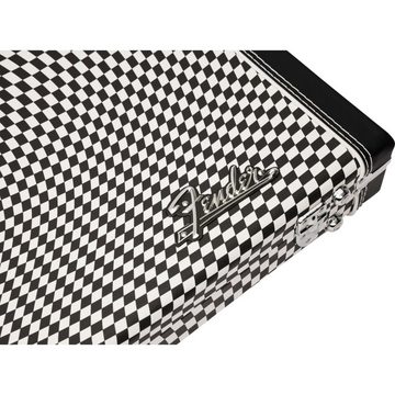 Fender E-Gitarren-Koffer, CLSC SRS Case Strat/Tele Wavy Checkeboard - Koffer für E-Gitarren