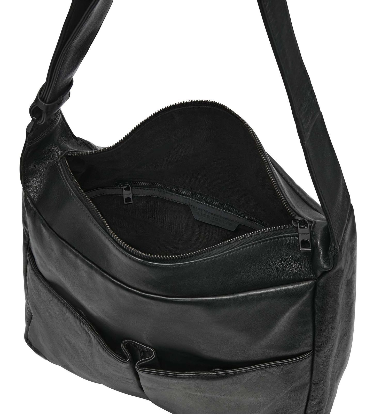Liebeskind Berlin Schultertasche Hobo Bag, aus echtem Schafsleder