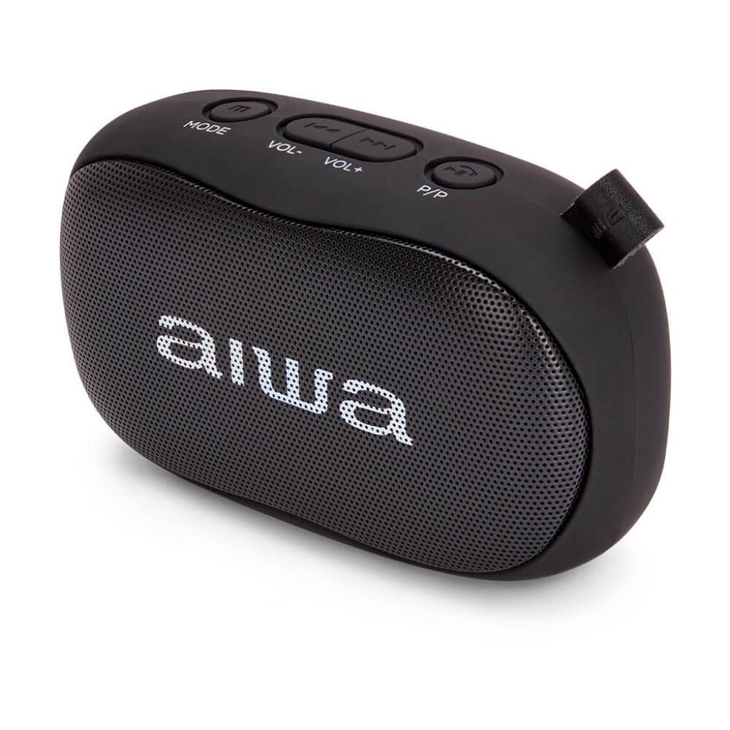 Aiwa Bluetooth Lautsprecher 10W HyperBass mit Freisprechfunktion Bluetooth-Lautsprecher (10 W, Bluetooth Lautsprecher mit Freisprechfunktion)