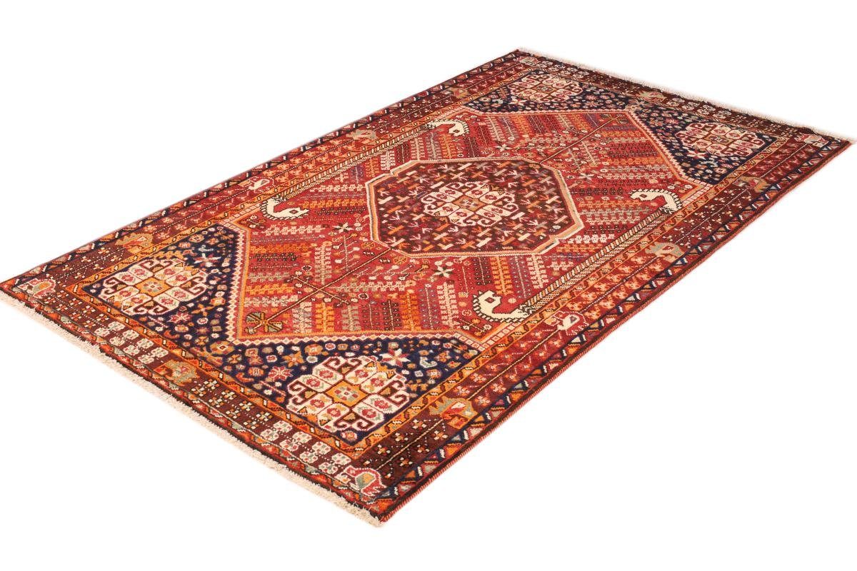 Trading, Orientteppich Orientteppich 10 Höhe: rechteckig, 139x239 mm Perserteppich, Shiraz / Handgeknüpfter Nain