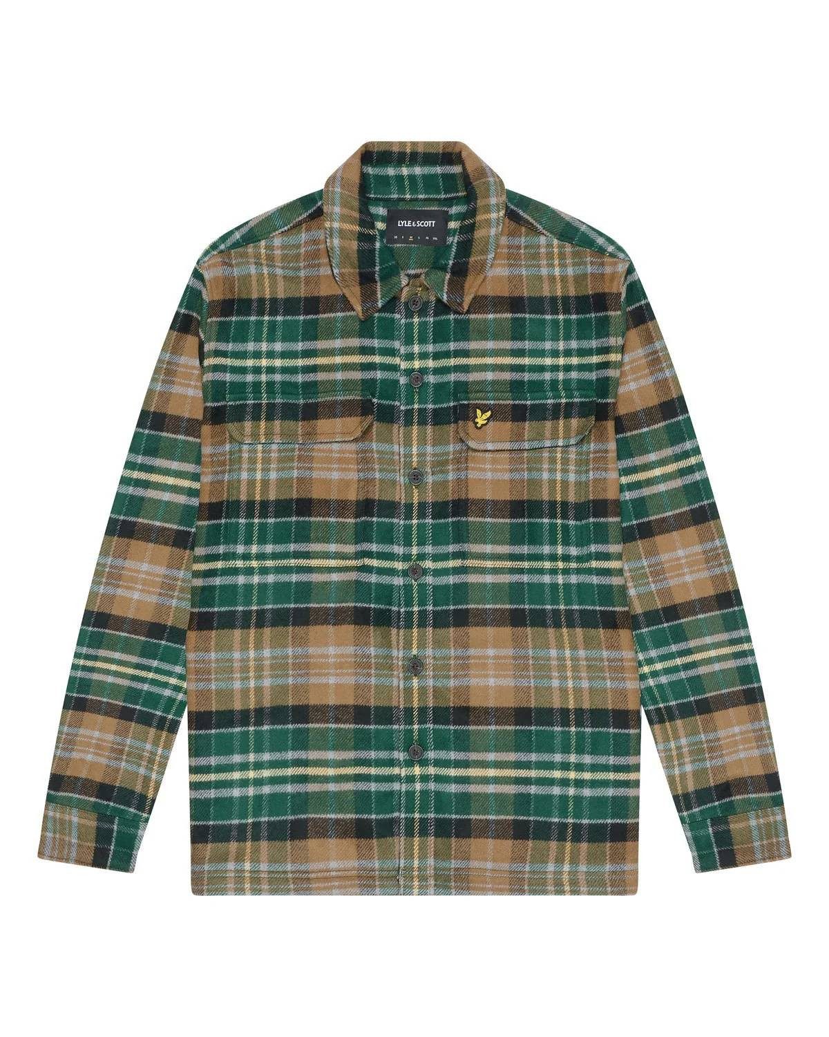 Lyle & Scott Flanellhemd Hemd Lyle&Scott Check Flannel Overshirt