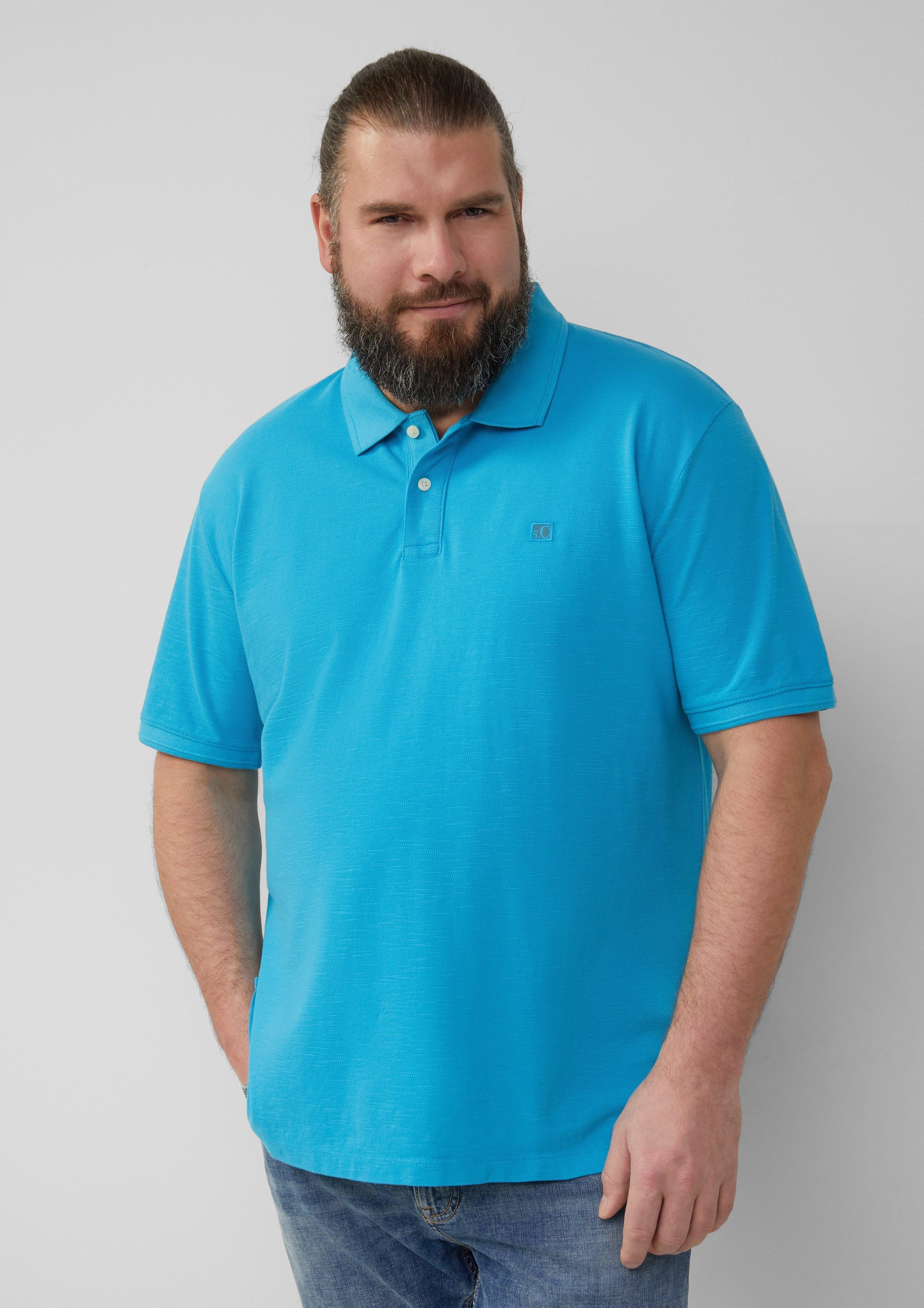 s.Oliver Basic-Poloshirt Farbe korallrot Größe: 5XL günstig online kaufen