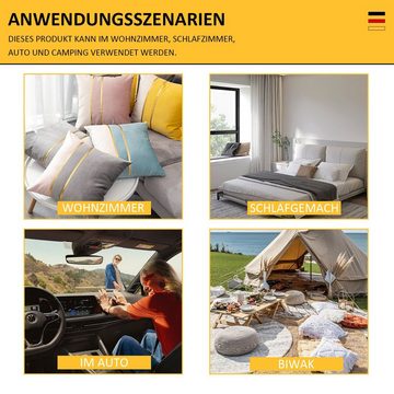 Kissenbezug 2er Set Samt Kissenhülle 45 x 45, 30 x 50 für Sofa Büro, MAGICSHE (2 Stück)