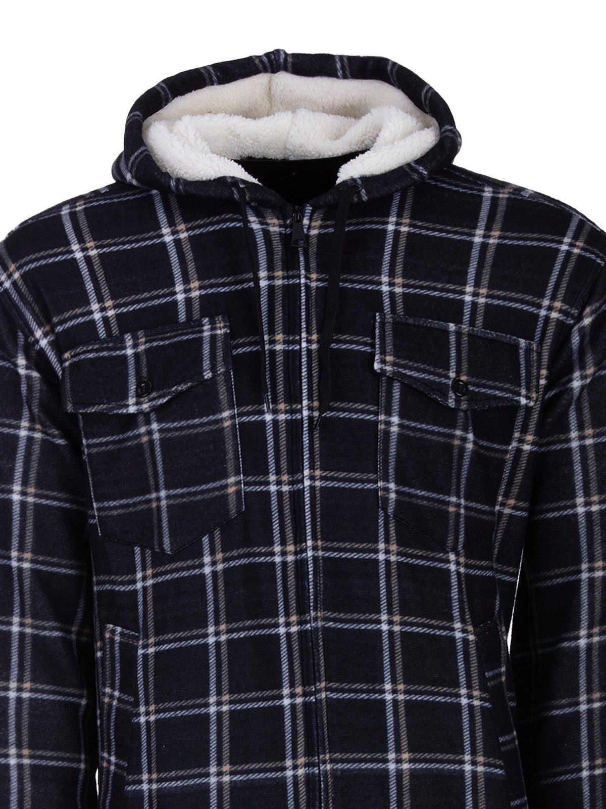 Henry Terre Arbeitsjacke Thermojacke Hoodie Holzfällerjacke (HT) – Bild 4 von 5