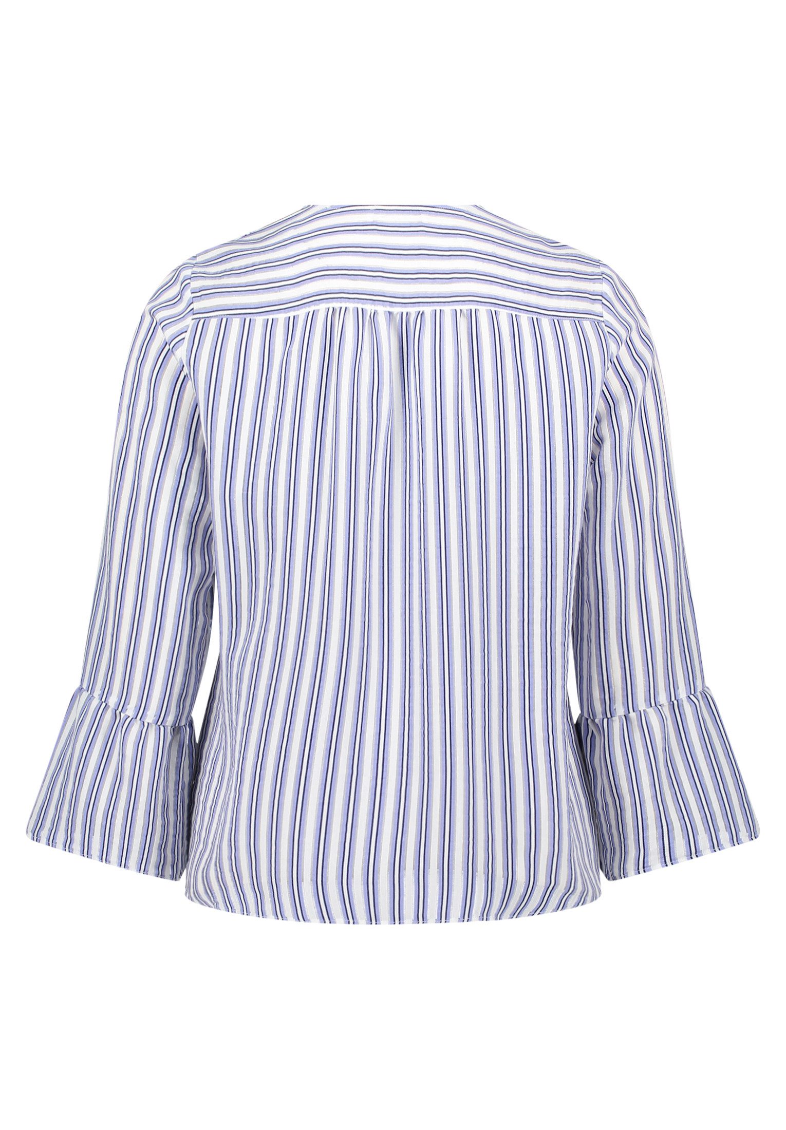 Cartoon Schlupfbluse Damen mit Streifen
