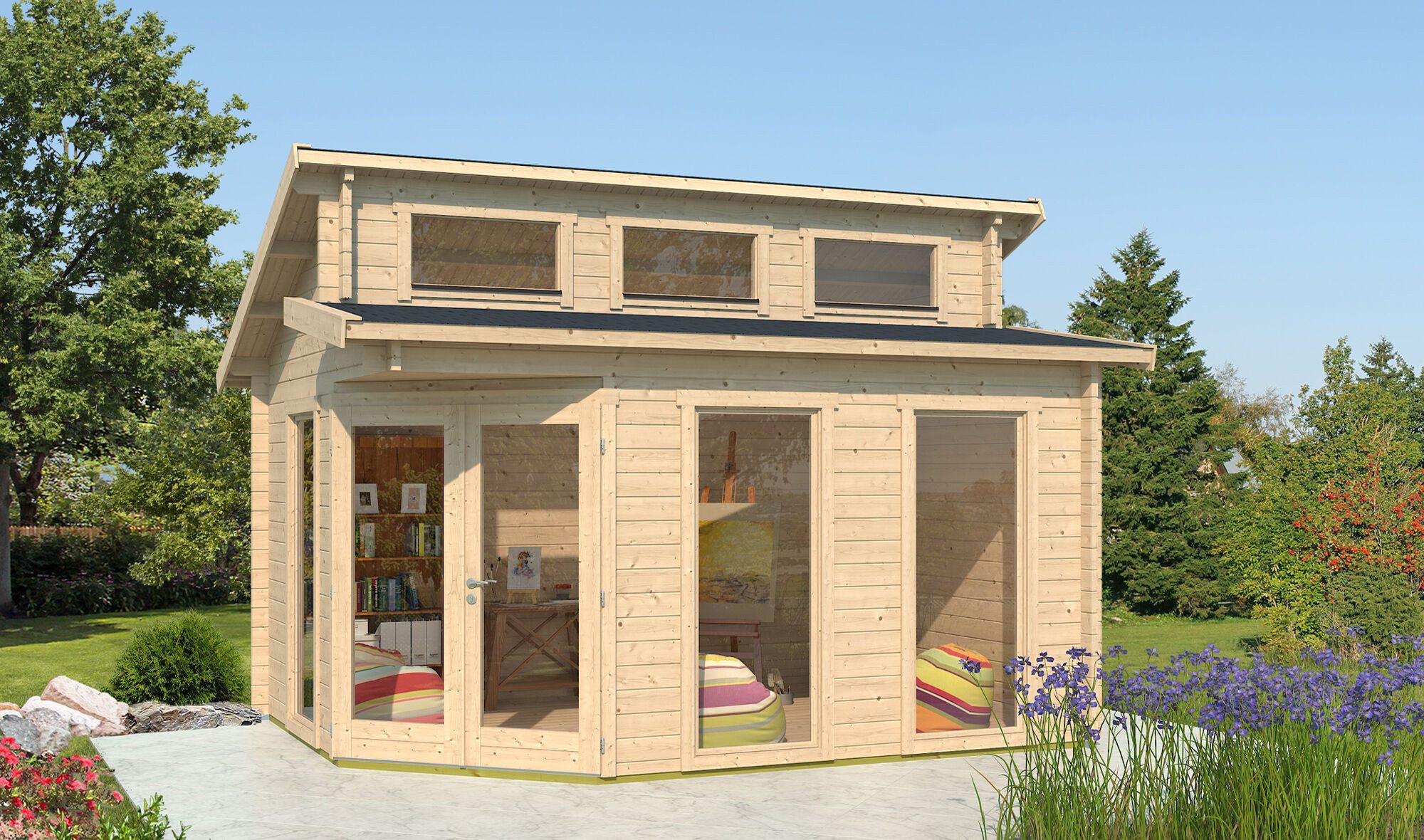 Fjordholz Gartenhaus Kono 44 A