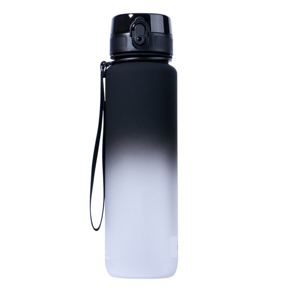 longziming Trinkflasche »Trinkflasche auslaufsicher – mit Strohhalm oder  Sieb - 1L– leichte Tritan Wasserflasche - BPA frei - für Kindergarten,  Schule (Schwarz-Weiß 1L)« online kaufen | OTTO