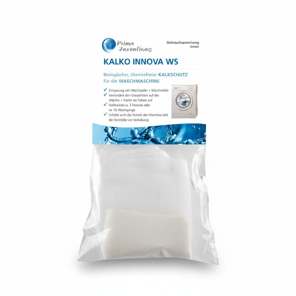 Prime Inventions Filtereinsatz, Kalko Innova WS Kalkhelfer für Waschmaschine