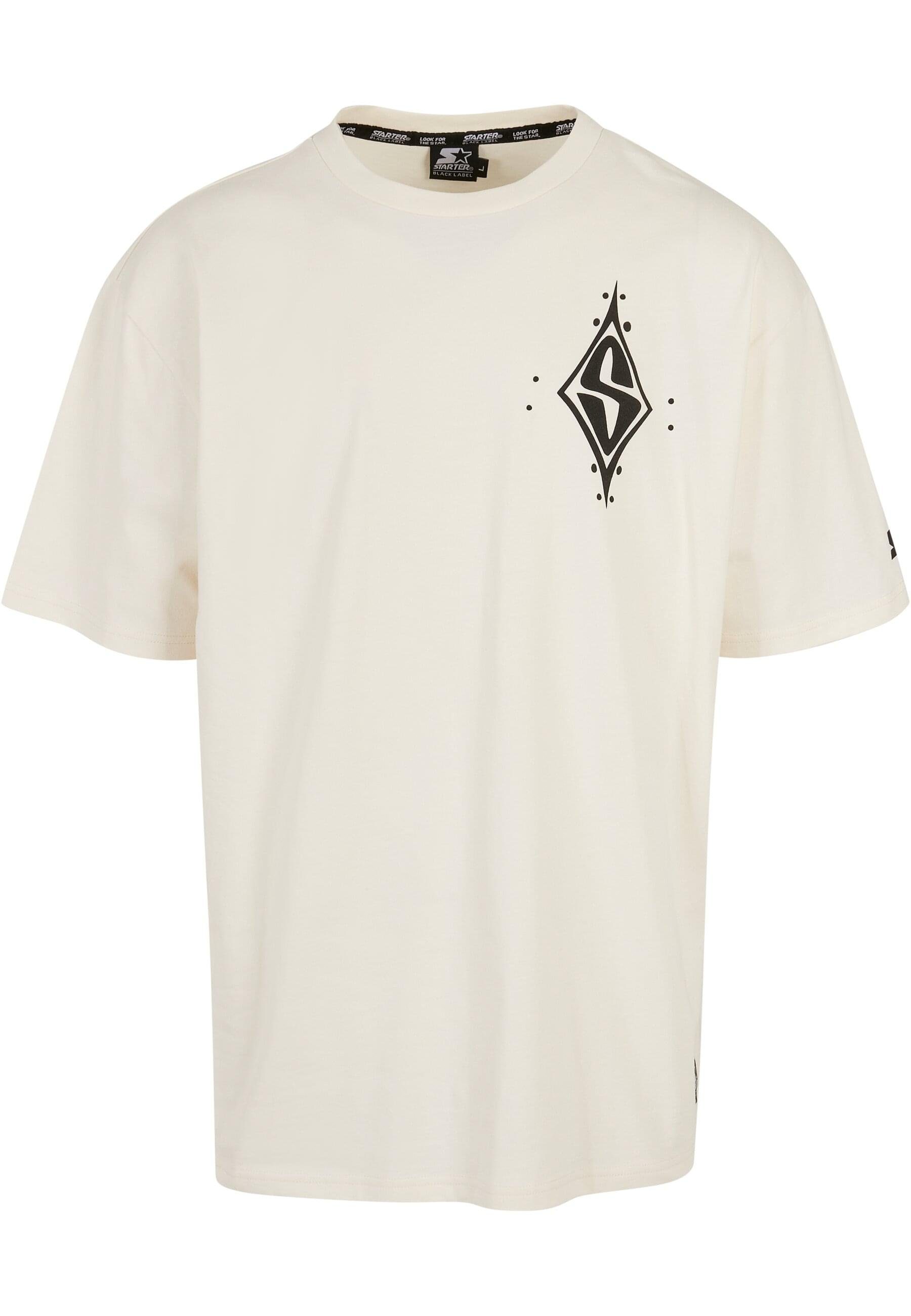 Oversize Starter Tee Black Label S Starter (1-tlg) palewhite T-Shirt Peak Herren