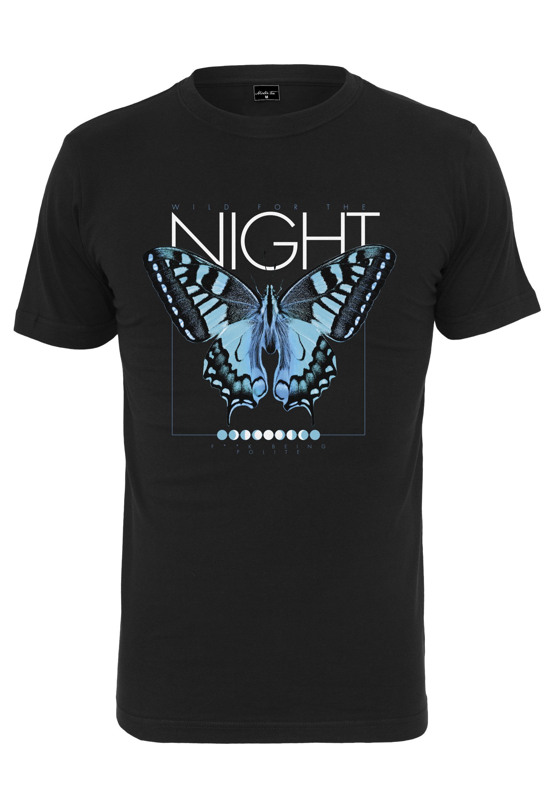 MisterTee T-Shirt MisterTee Herren 3 Butterflies Tee (1-tlg)