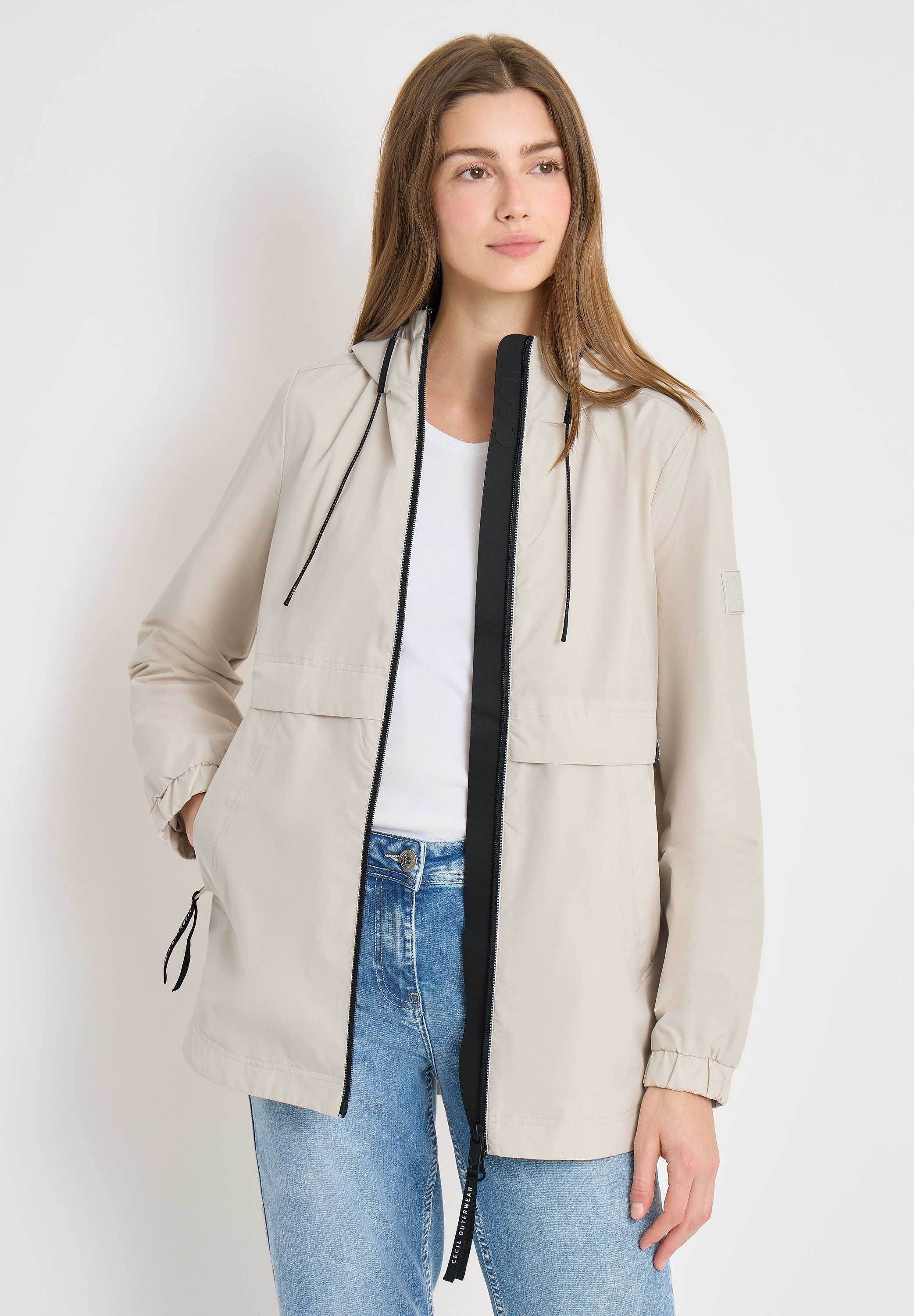 CECIL Kurzjacke mit Kapuze