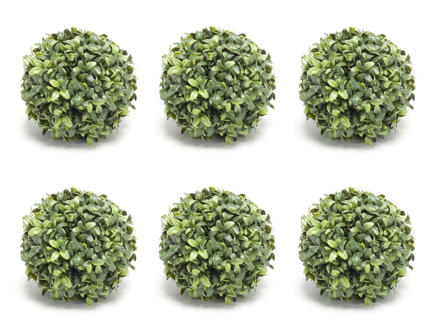 Kunstblume Grün, Durchmesser 15 cm