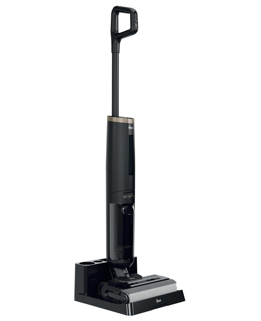 Hoover Nass-Trocken-Sauger HW3P10 011, beutellos, ANTI-TWIST-Technologie, Intelligenter Sprachassistent, Kabellos