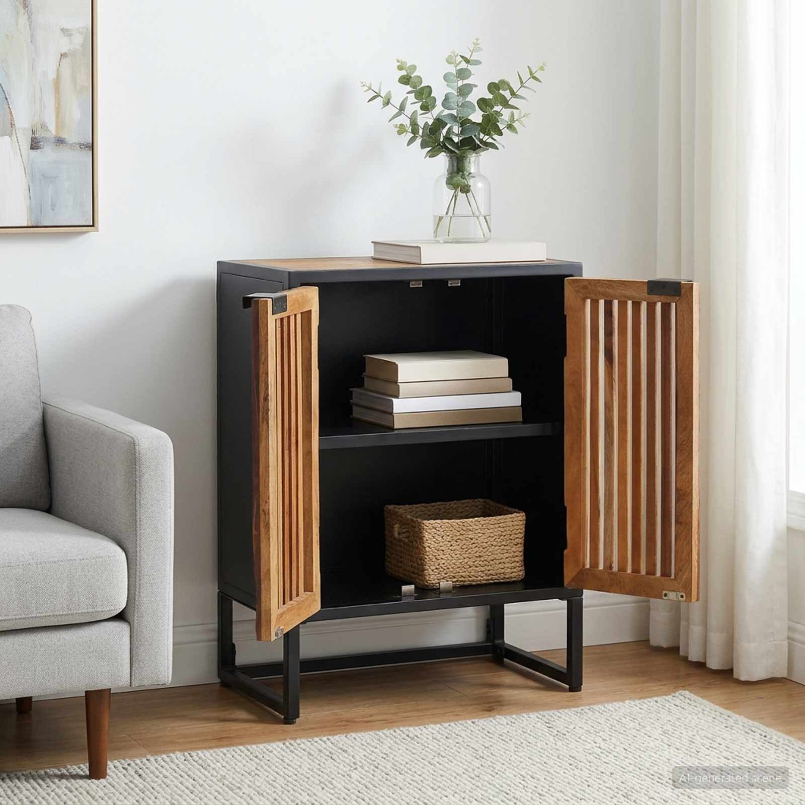 vidaXL Sideboard Sideboard 53 x 30 x 70 cm (1 St)