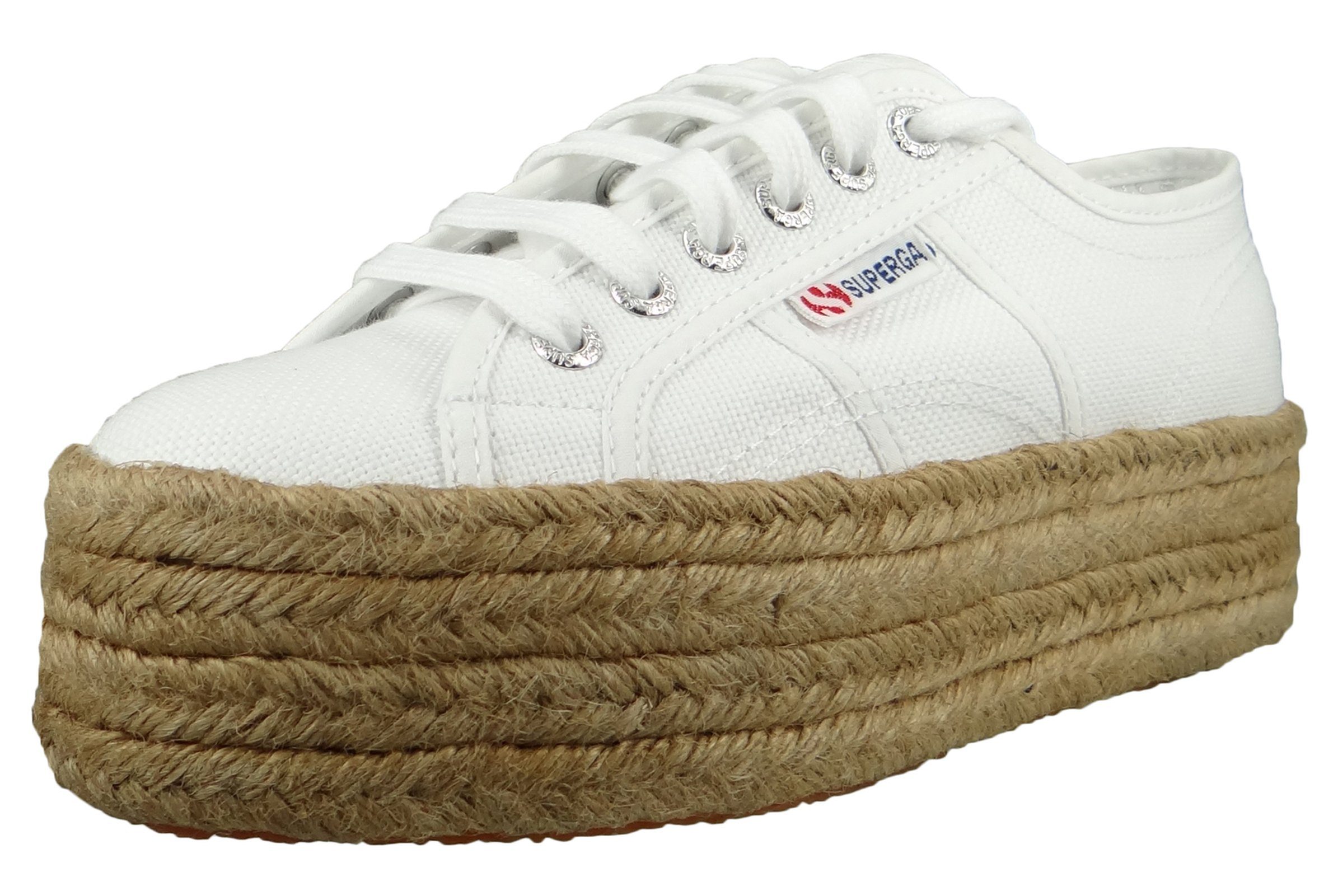 Superga S51186W-2790 901 White gebraucht Кроссовки