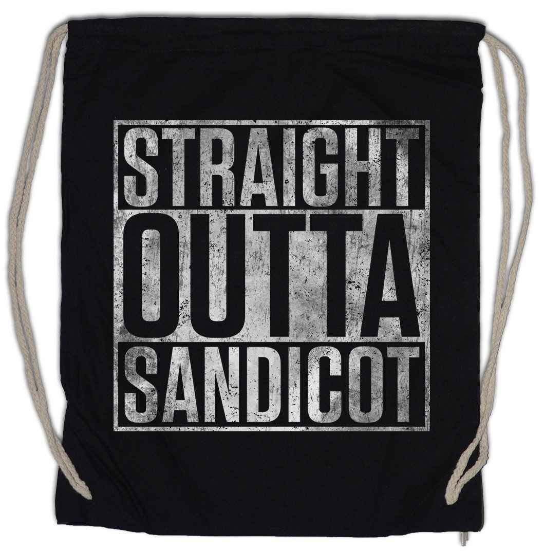 Turnbeutel Straight Outta Sandicot Turnbeutel Billions Symbol Sign Logo Zeichen
