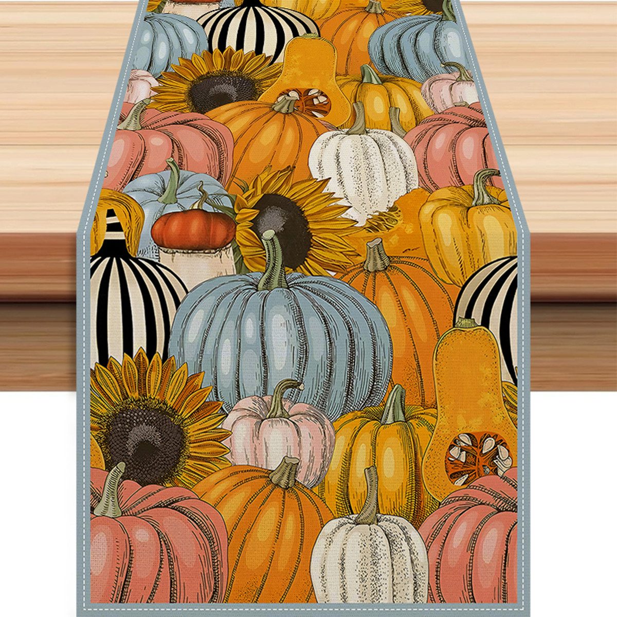 LAPAPRO Tischläufer Halloween Tischläufer Leinen mit günstig online kaufen