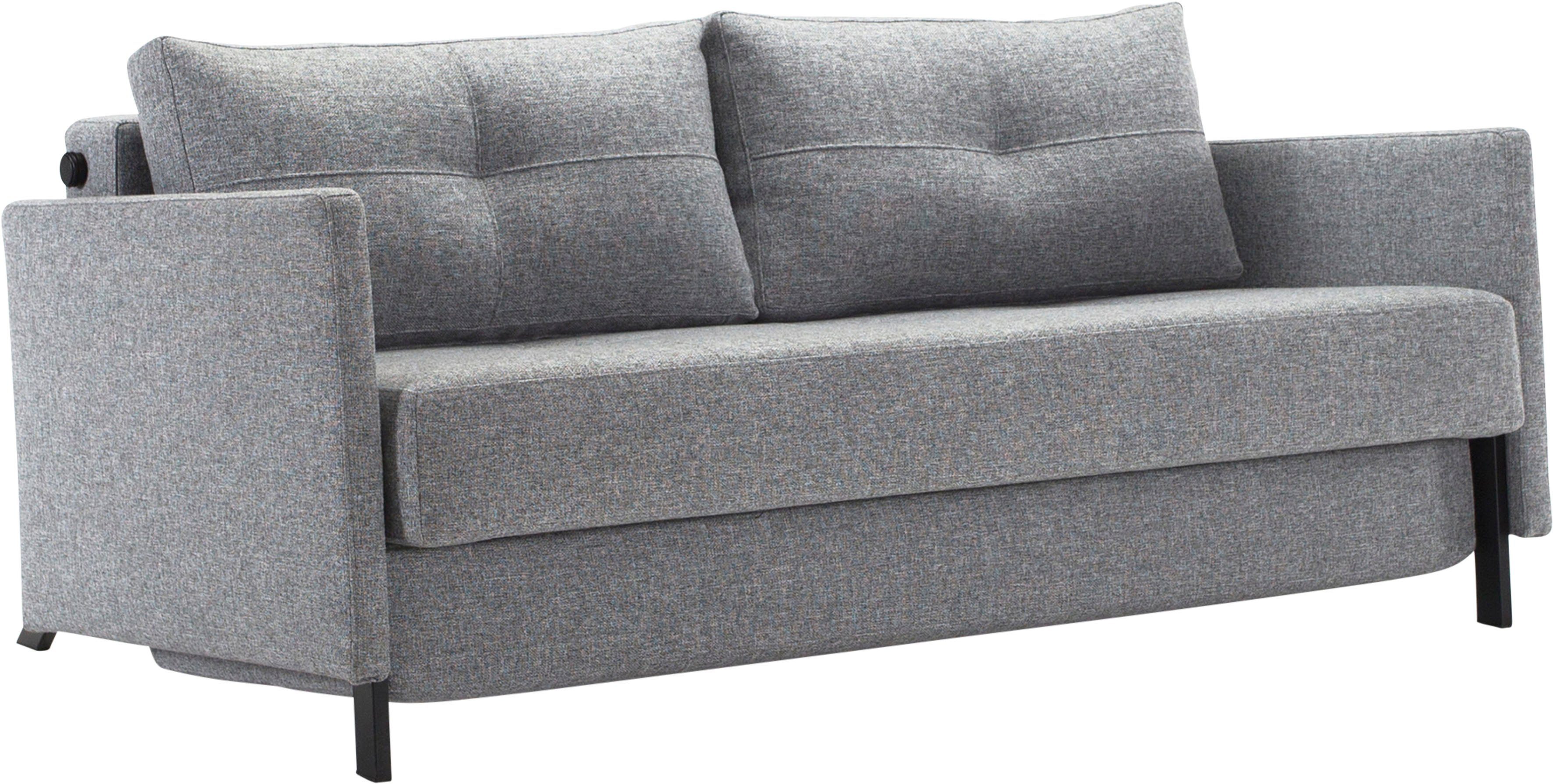 Schlafsofa mit ™ Armlehnen Klappsofa INNOVATION LIVING Cubed, gepolsterten