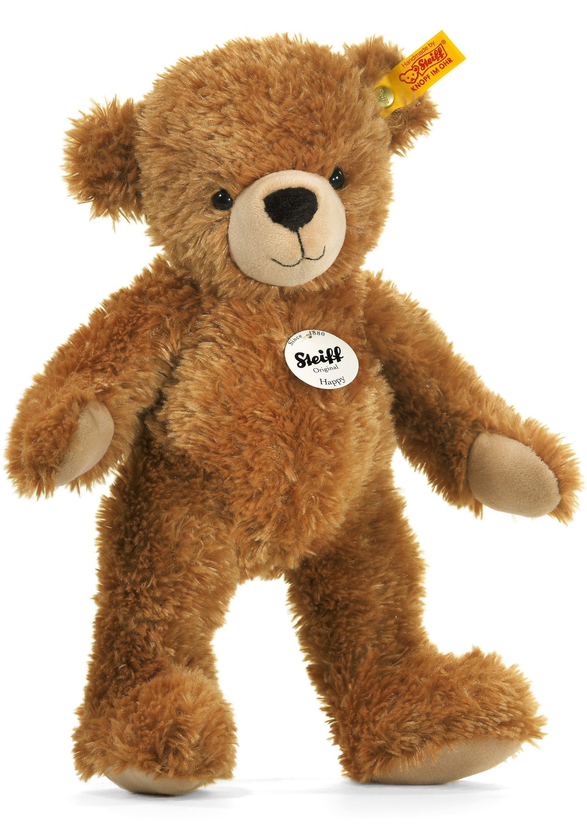 Steiff Kuscheltier Happy Teddybär, braun, 40 cm