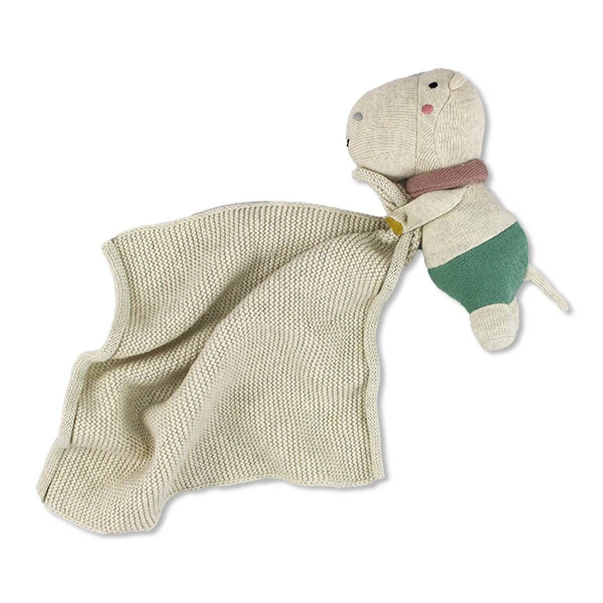 Schmusetuch Kuscheltuch mit Kuscheltier 25x25cm Schnuffeltuch