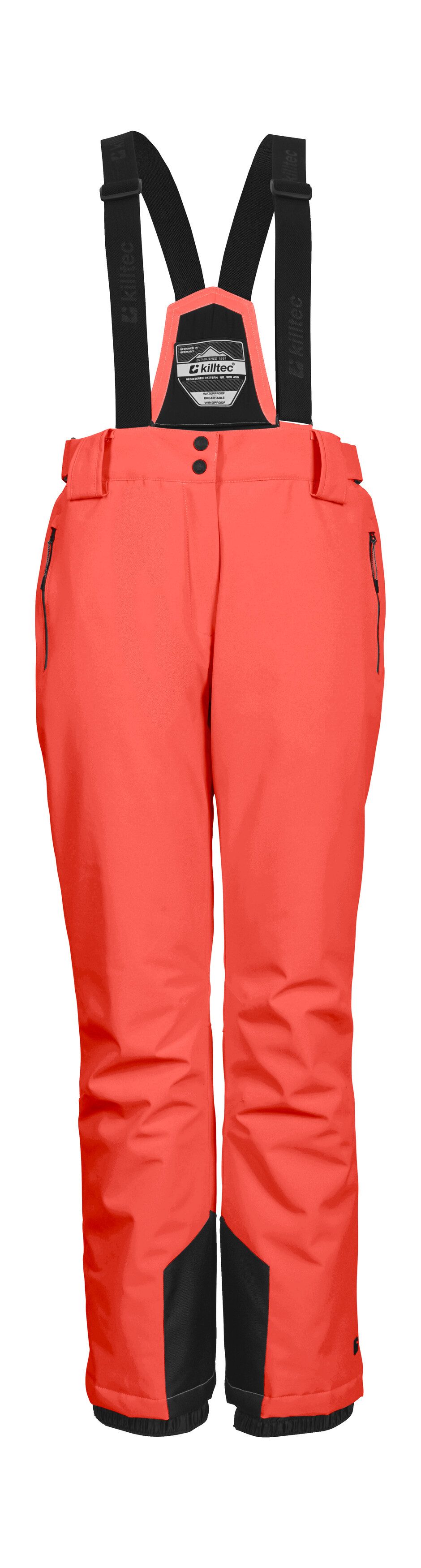 Killtec Skihose KSW 249 WMN SKI PNTS_ERIELLE Wind- und wasserdicht, verstellbare Träger, PFAs-frei imprägniert