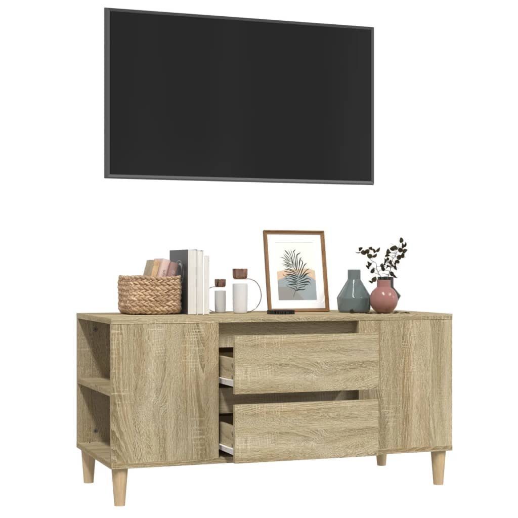 cm Sonoma-Eiche furnicato 102x44,5x50 Holzwerkstoff TV-Schrank