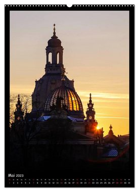 CALVENDO Wandkalender Frauenkirche Dresden (Premium, hochwertiger DIN A2 Wandkalender 2023, Kunstdruck in Hochglanz)