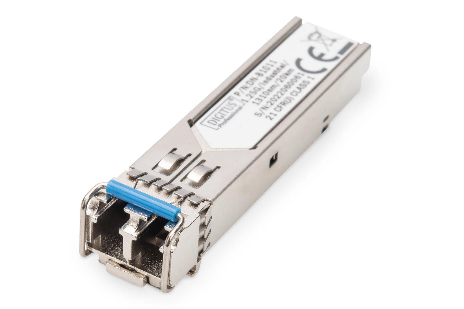 Digitus PC-Lüfter Hub Industrielles mini GBIC (SFP) Modul, 1,25 Gbps, 20