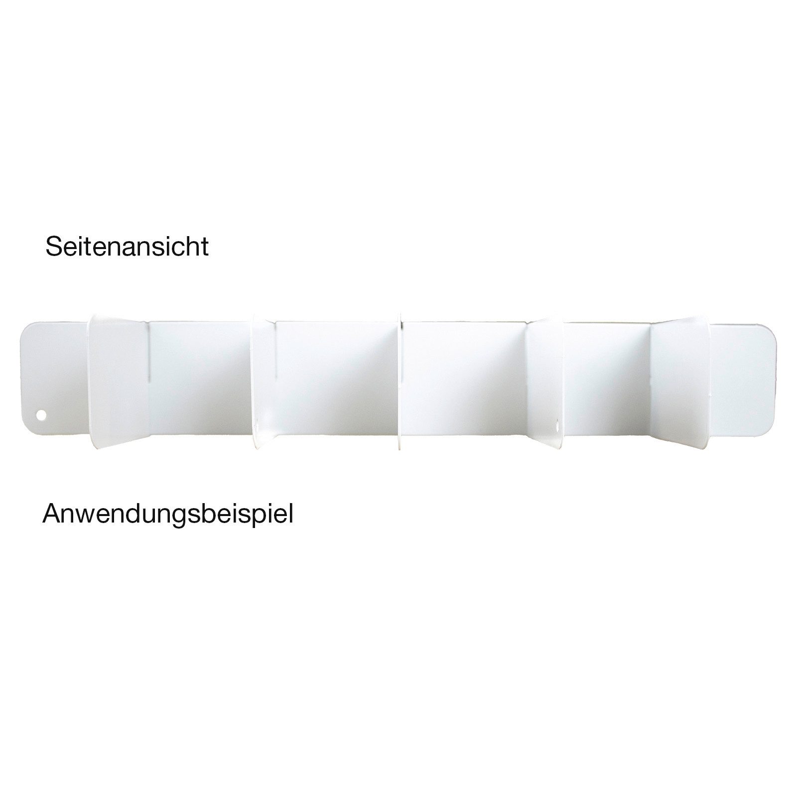 PROREGAL® Schubladeneinsatz Einteiler Schubladenschrank Kobra, Höhe 5cm, 34 günstig online kaufen