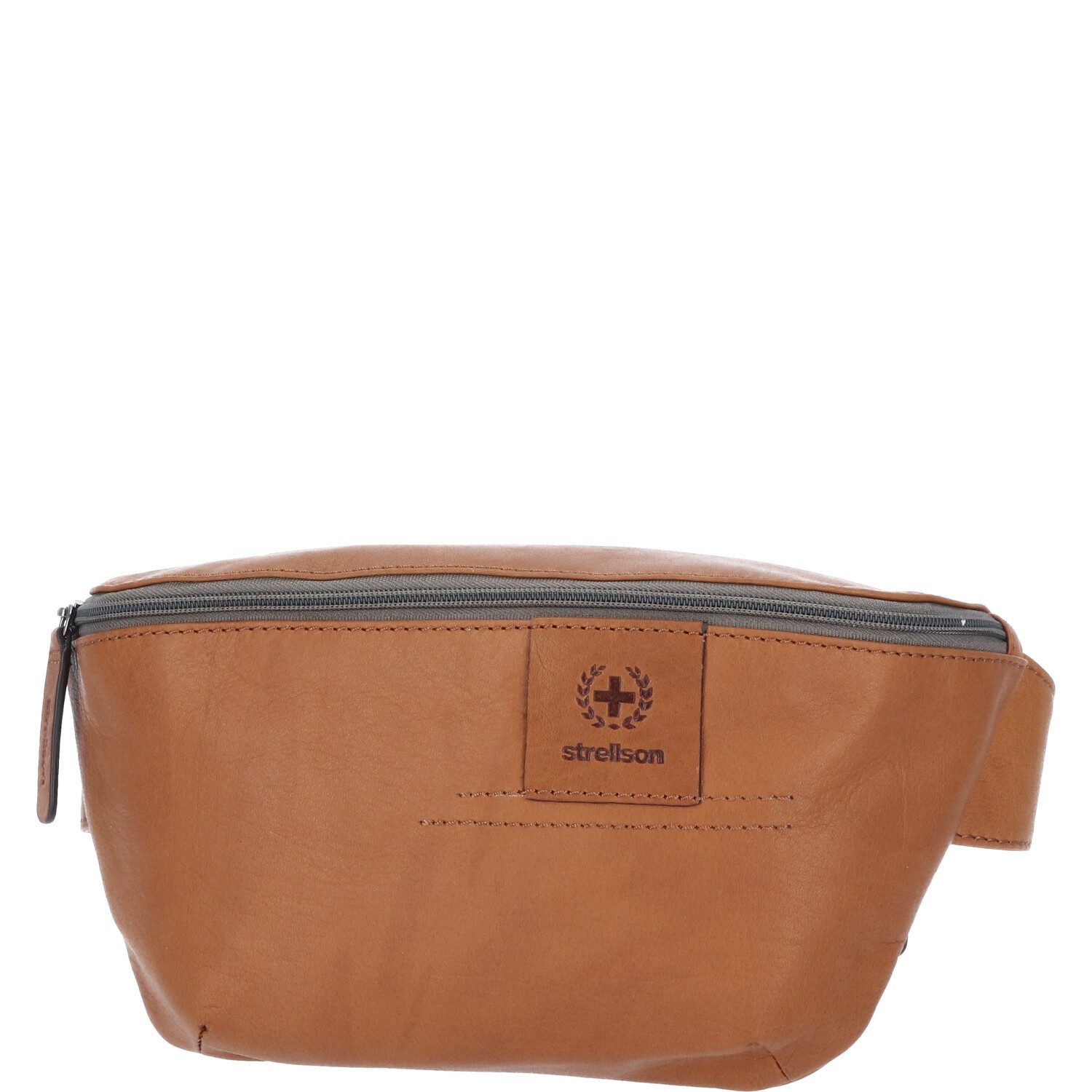 Strellson Umhängetasche Strellson Hüfttasche, Bodybag Hyde Park Cognac (1, 1-tlg., 1)