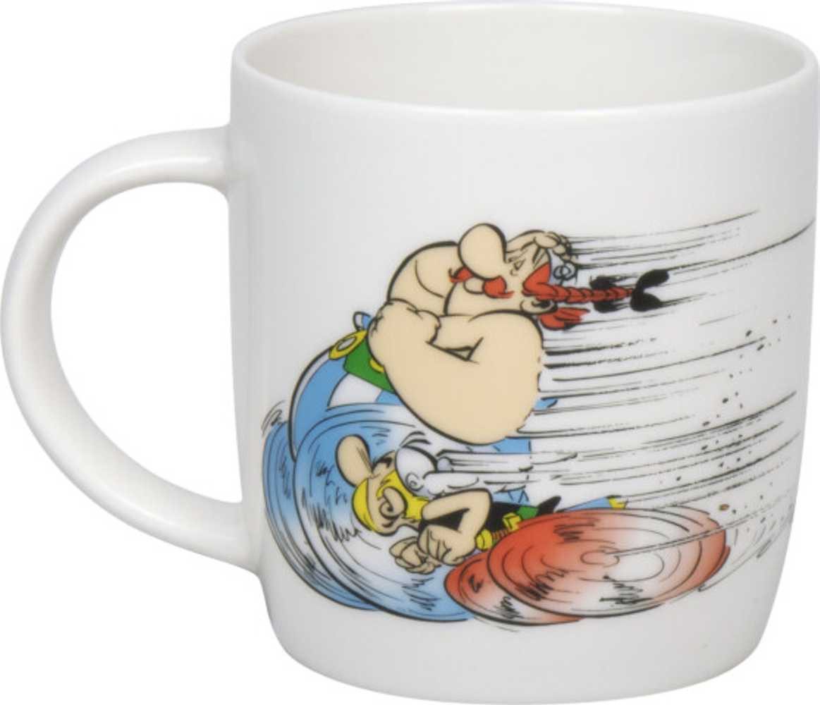 Könitz Tasse Asterix Rennen 0,35 L Porzellan, 1-tlg.