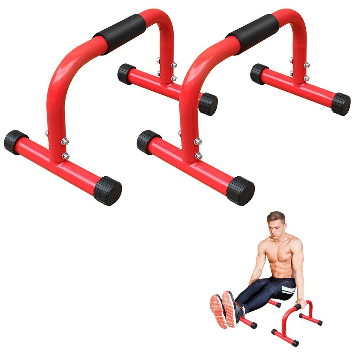 FELIXLEO Kraftstation Parallel Bars & Dip Station Workout Gymnastics