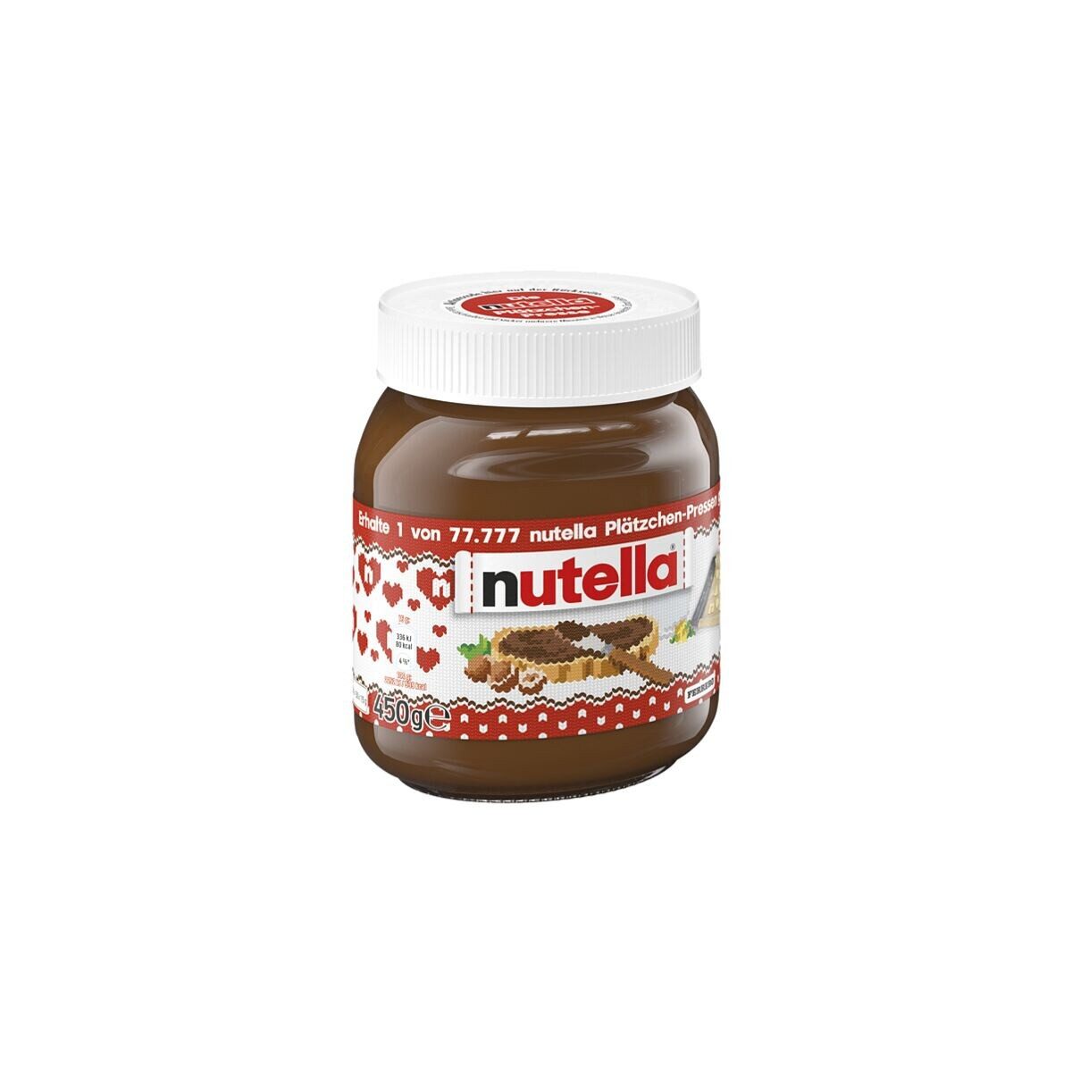 nutella Schokoaufstrich Nougatcreme nutella®, 450 g