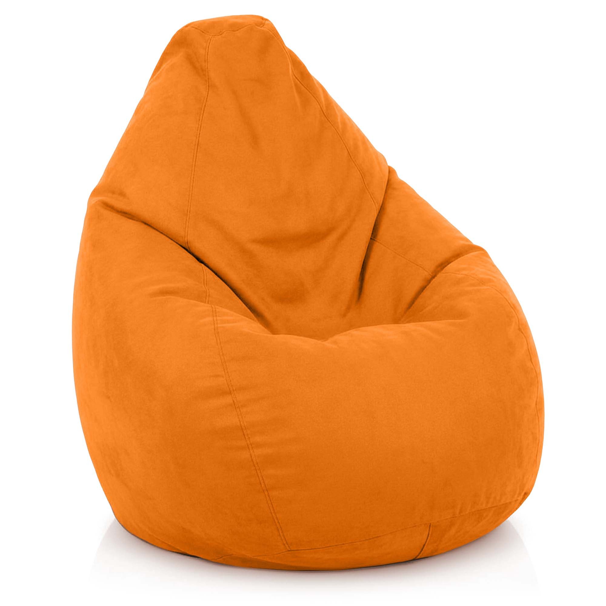 Green Bean Sitzsack Drop (Sitzsack mit Rückenlehne 60x60x90cm - Indoor Sitzkissen 220L Füllung, Kuschelig Waschbar), Bean Bag Bodenkissen Lounge Chair Sitzhocker Kindersitzsack