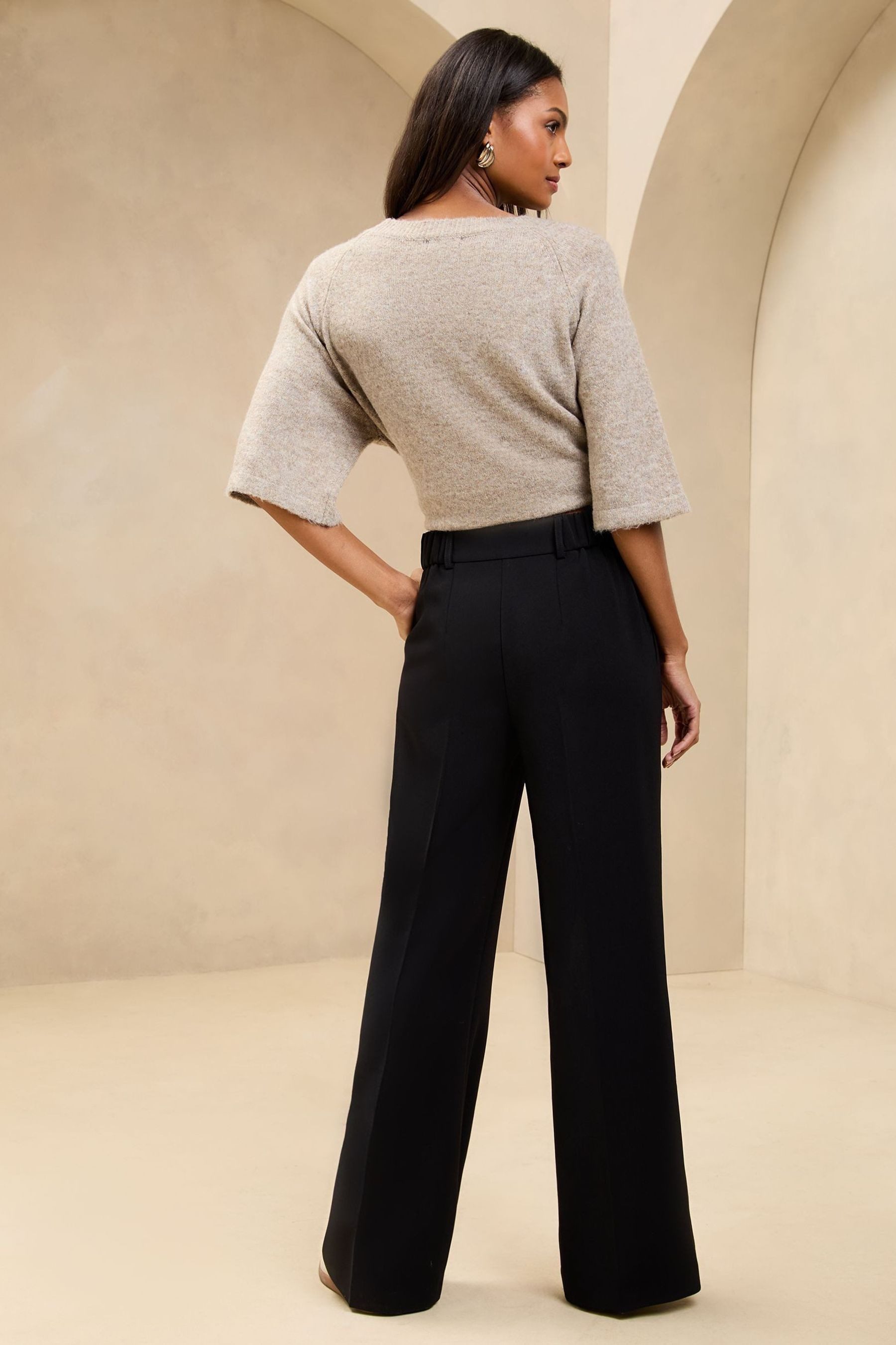 LIPSY Palazzohose Lipsy Premium-Hose mit weitem Bein, Regular (1-tlg) günstig online kaufen