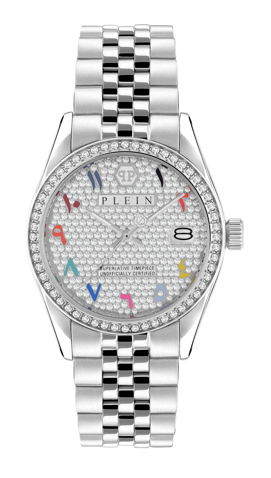 PHILIPP PLEIN Quarzuhr Date Superlative Crystal