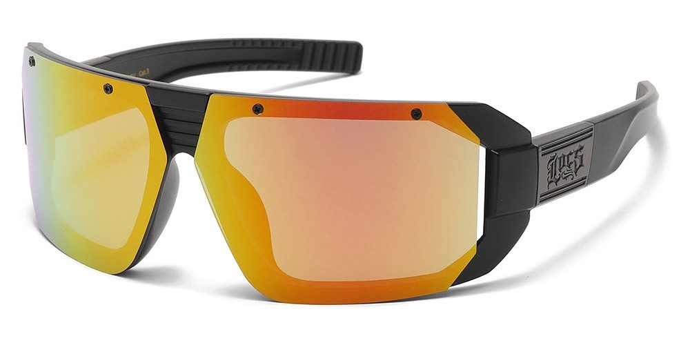 Locs Sonnenbrille LOCS BIKER GANGS SPORT SONNENBRILLE HARDCORE SHADES BRILLE CHOPPERS (1-St)