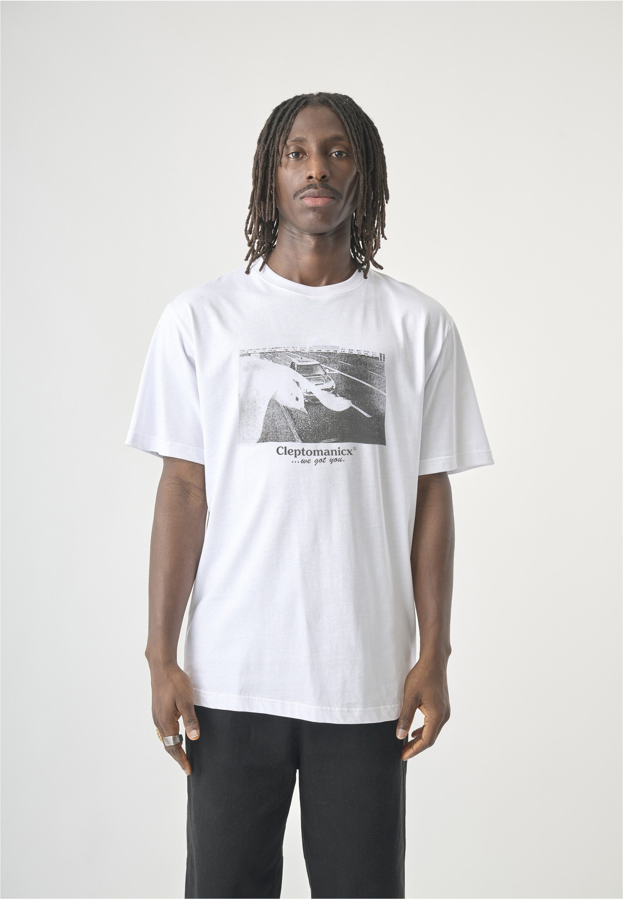 Cleptomanicx T-Shirt We got you.. mit coolem Frontprint