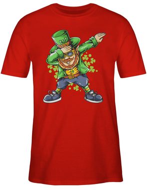 Shirtracer T-Shirt St Patricks Day Dabbing Leprechaun Kobold Kostüm St. Patricks Day