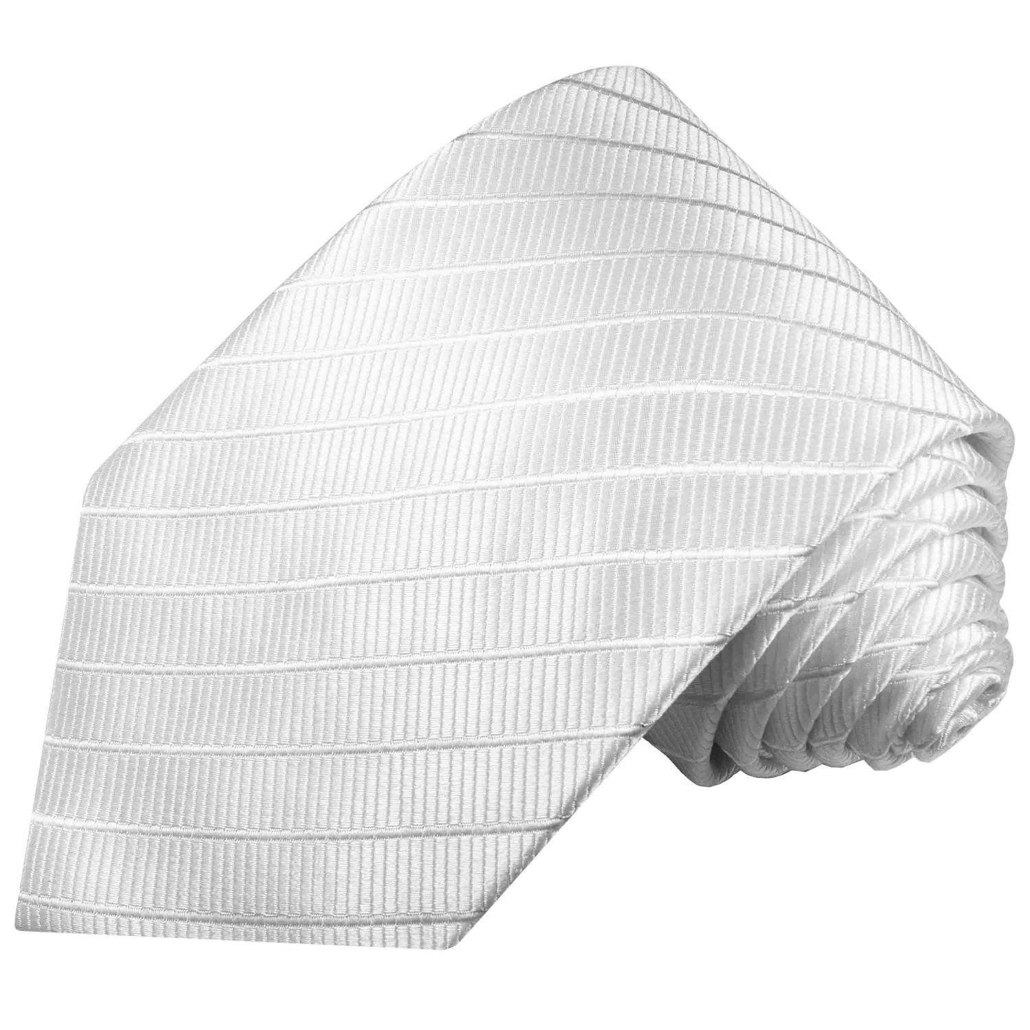 Krawatte Designer Seidenkrawatte Herren Schlips modern uni gestreift 100% Seide