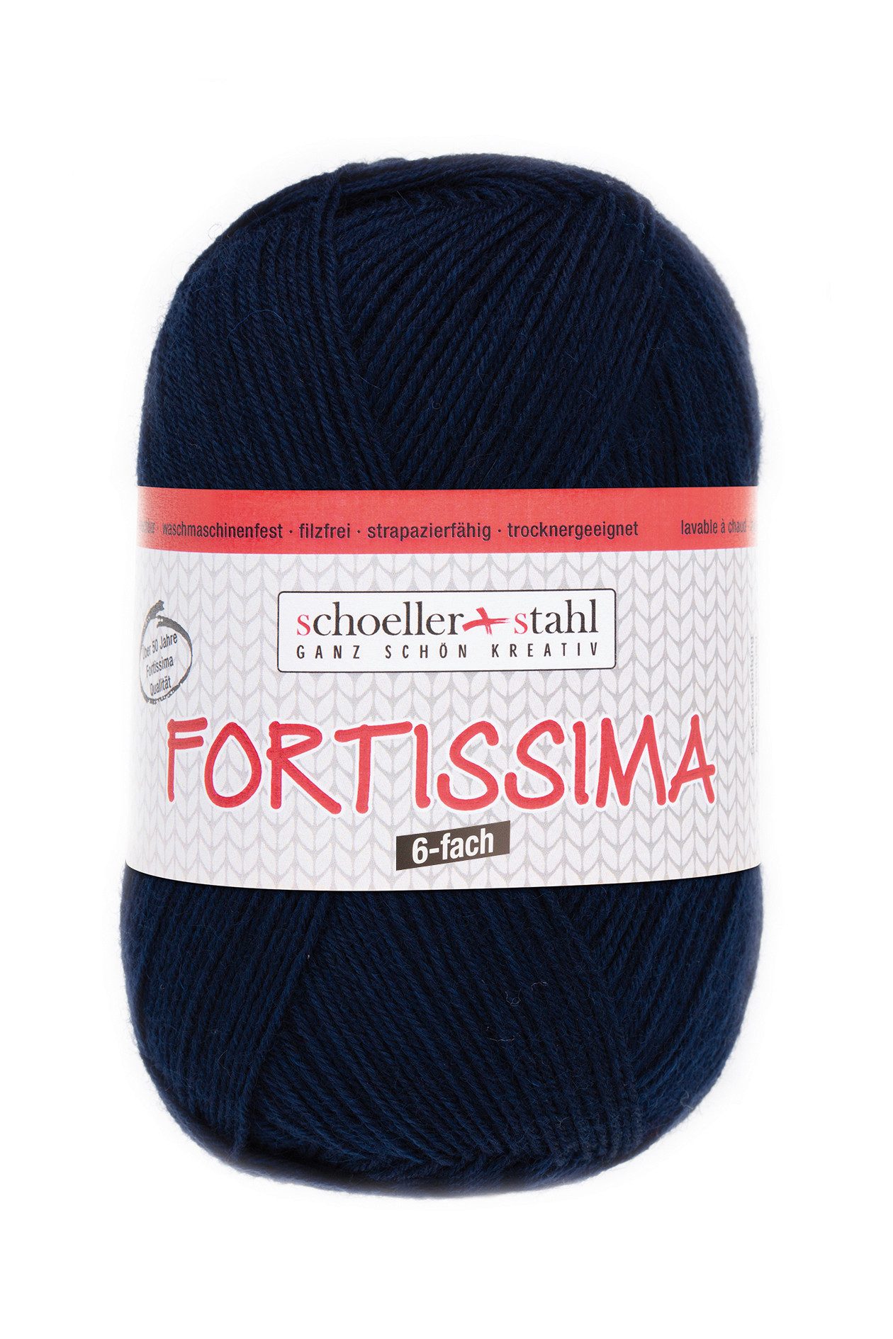 Schoeller + Stahl Fortissima 6-fach Uni & Melangen Häkelwolle, 410 m, robust, stilvoll und vielseitig