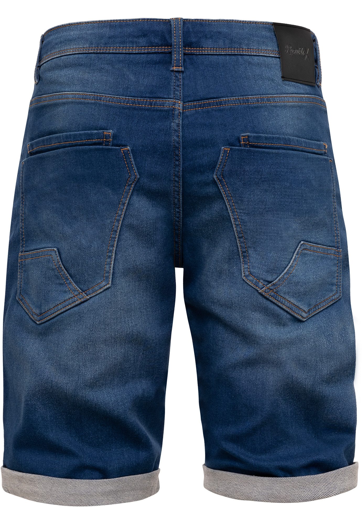 REPUBLIX Jeansshorts JACE Herren Bermuda Jeans Short Hose Regular Fit günstig online kaufen