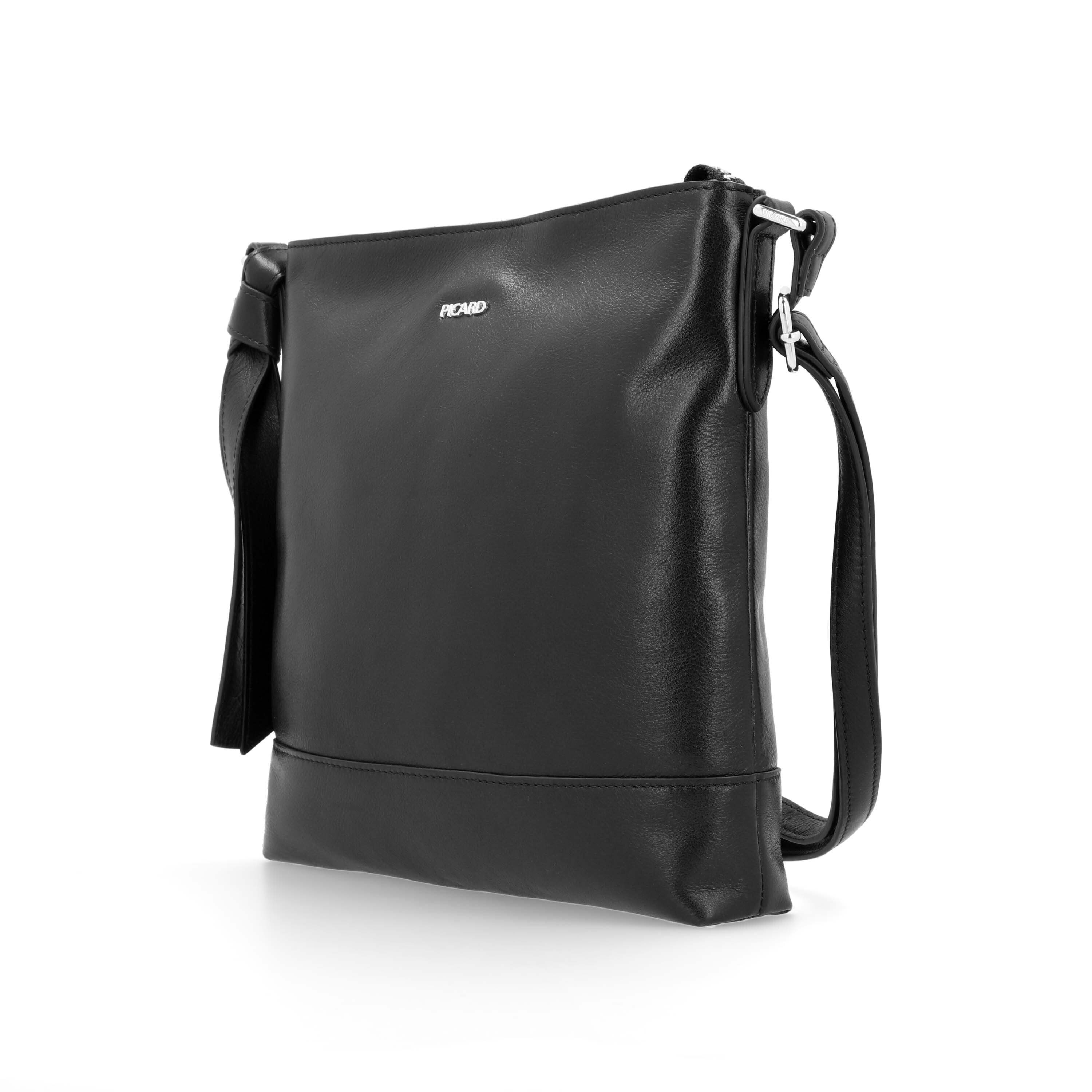Schultertasche PICARD Schultertasche Clear aus Echtleder