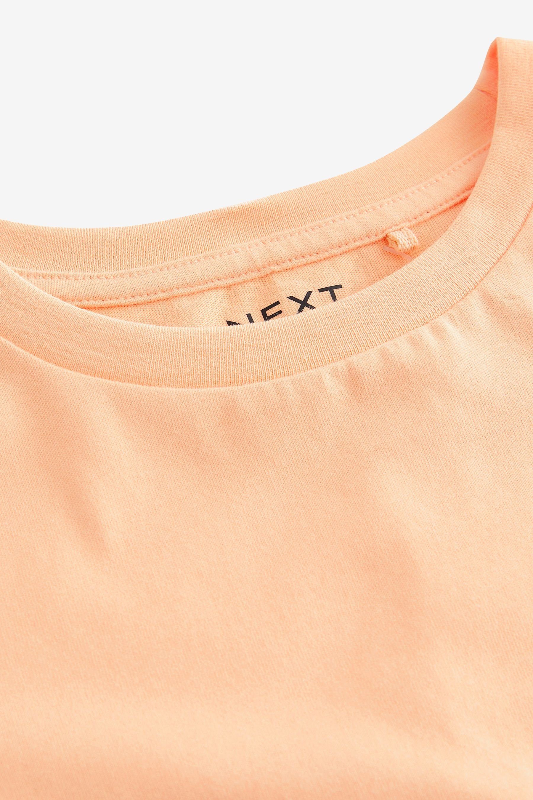 T-Shirt T-Shirt (1-tlg) Orange Next