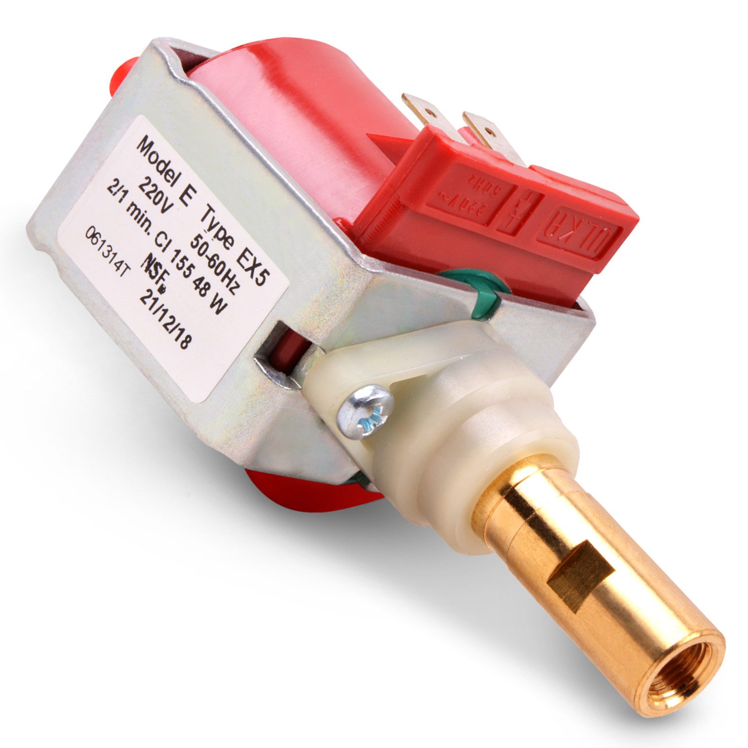 VIOKS Wasserpumpe Pumpe Ersatz für Ulka EX5, 48W 230V für Xsmall, Brera, Intelia Kaffeemaschine