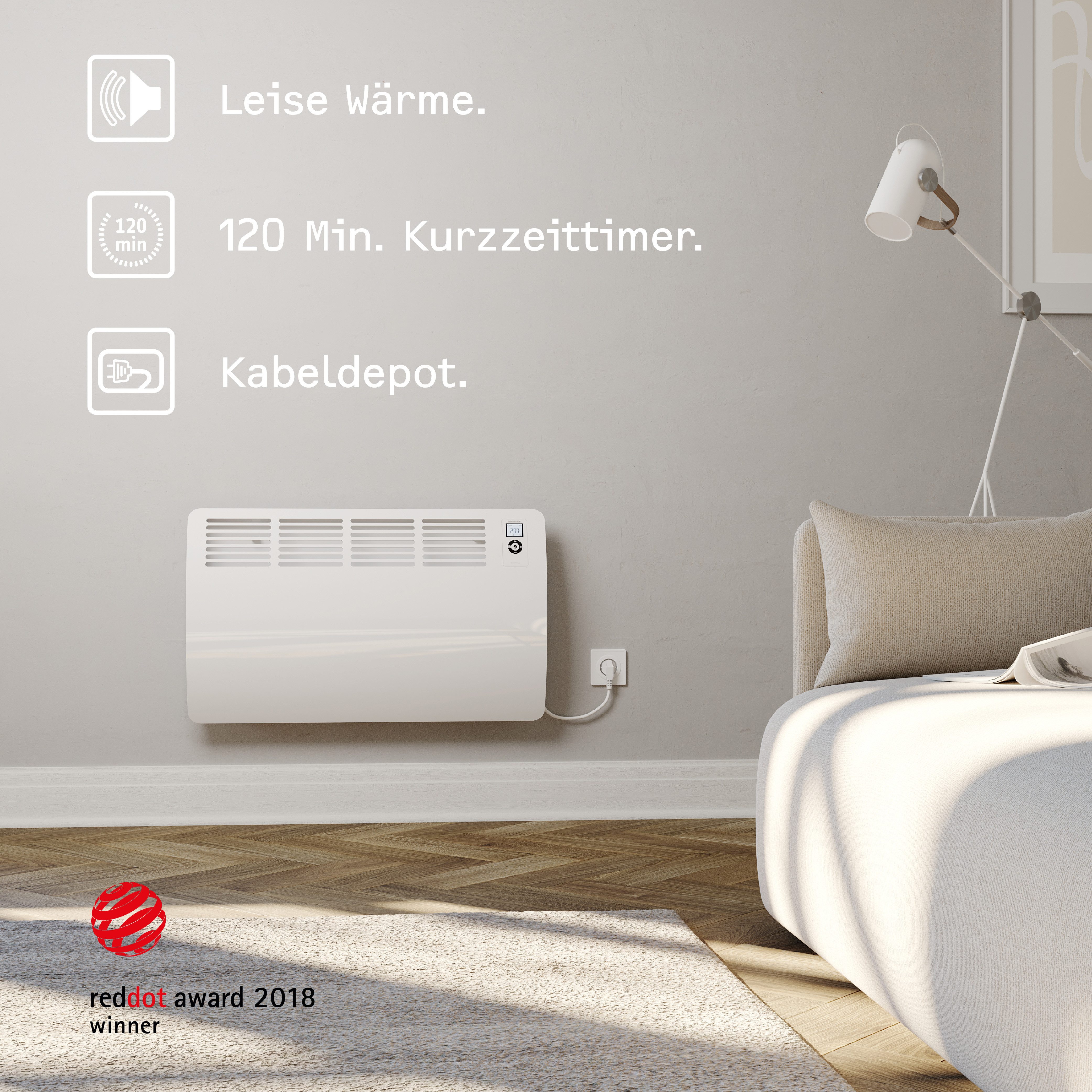 STIEBEL ELTRON Konvektor »CON 15 Premium«, Wandkonvektor, energiesparend, V günstig online kaufen