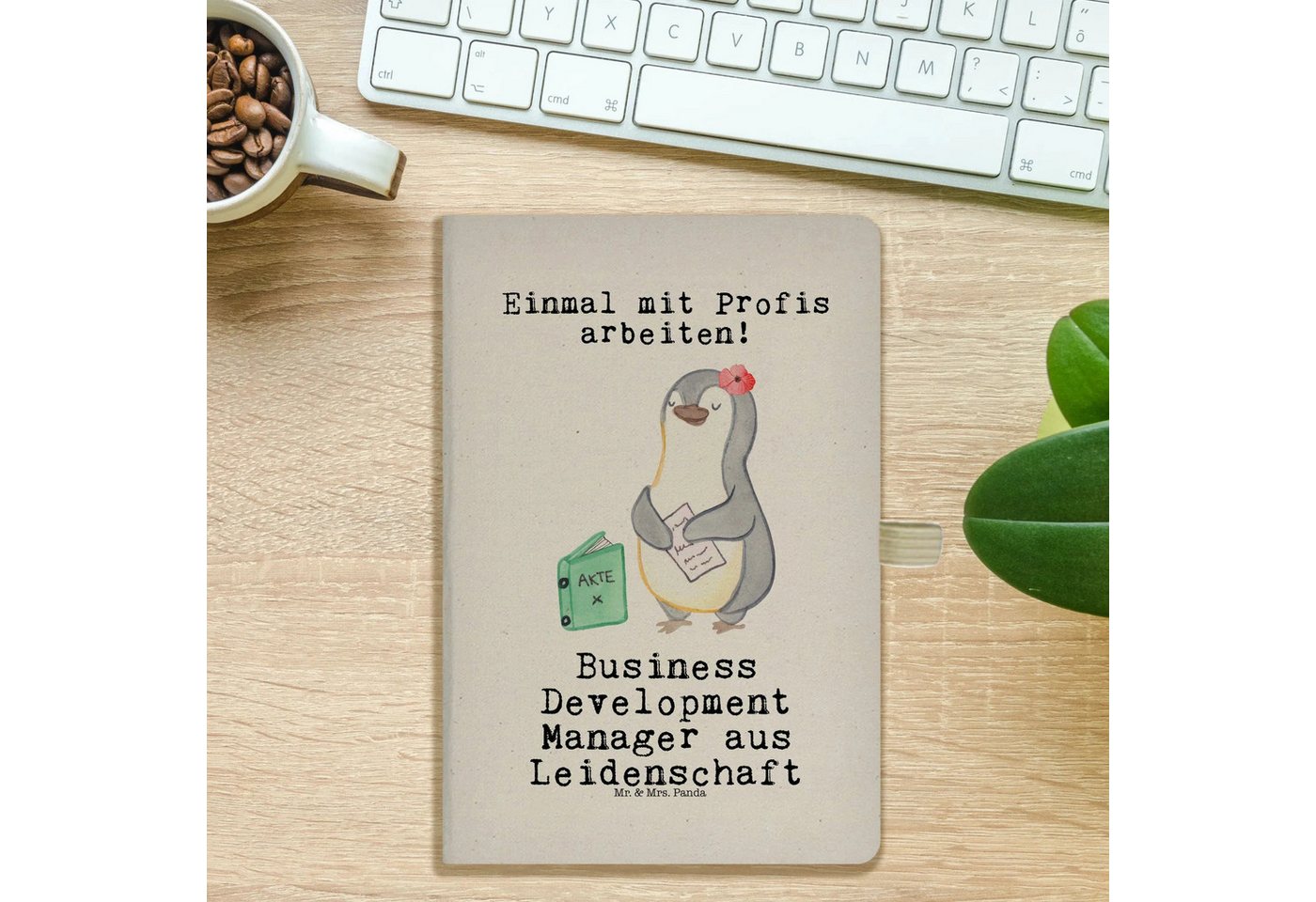 Thumbnail - Mr. & Mrs. Panda Notizbuch Business Development Manager Leidenschaft - Transparent - Geschenk, S Mr. & Mrs. Panda, Inspi...