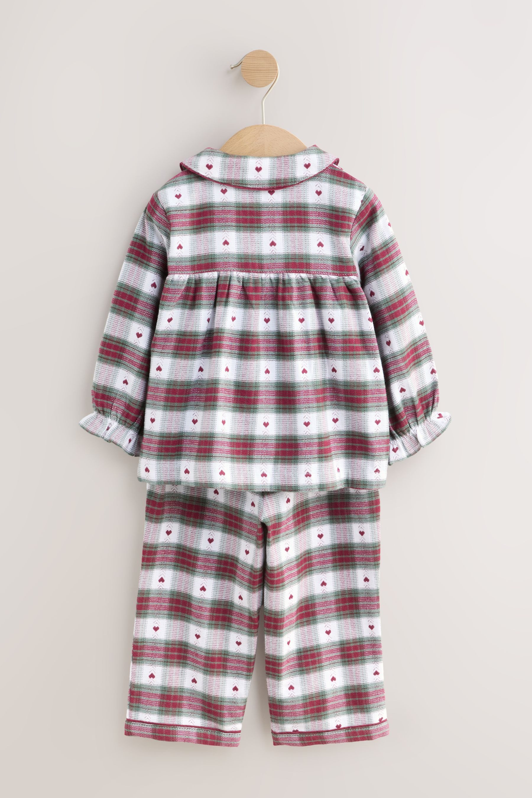 Next Pyjama Pyjama aus Webstoff mit durchgehender Knopfleiste (2 tlg)
