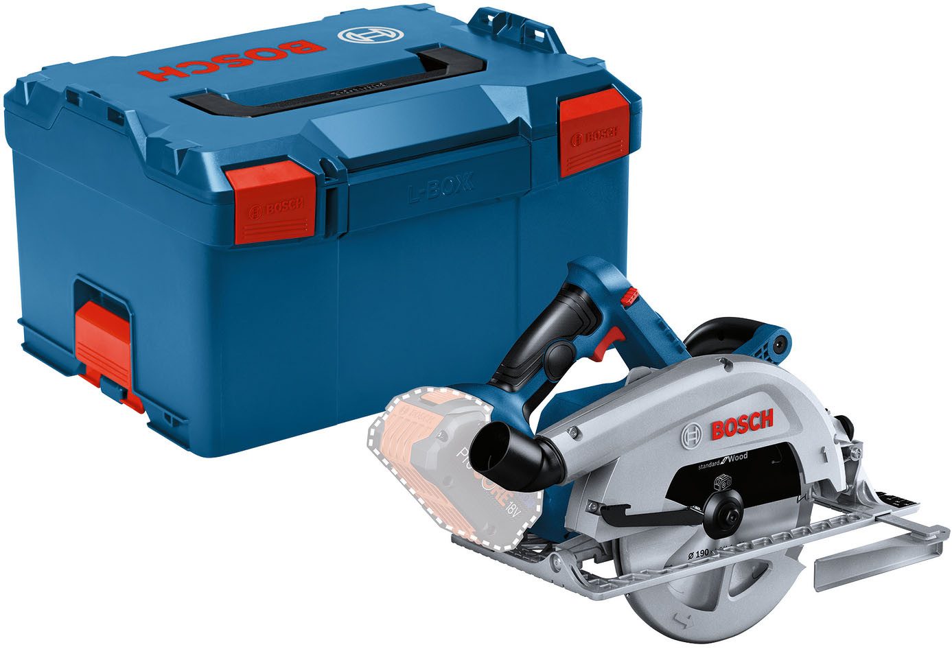Bosch Professional Handkreissäge »GKS 18V-68«, in L-BOXX 238, ohne Akku, ohne Ladegerät